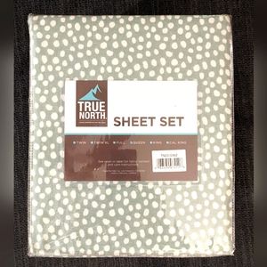 New flannel sheet set